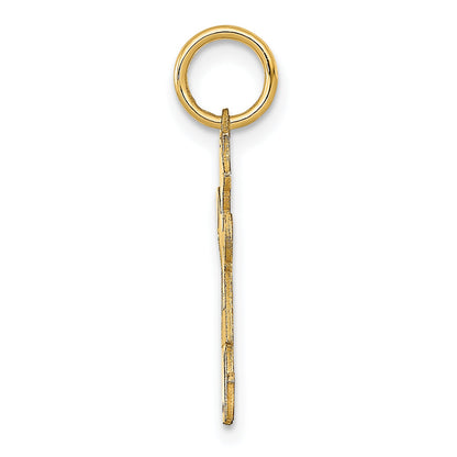 14K Yellow Gold Kid Charm