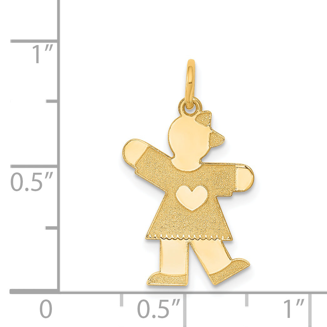 14k Yellow Gold 14k Kid Charm