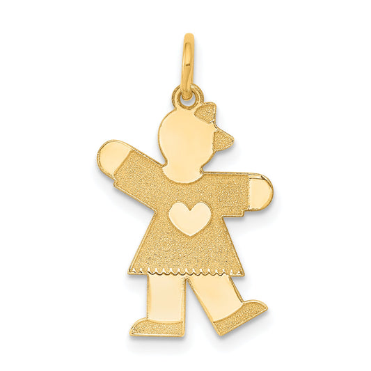 14k Yellow Gold 14k Kid Charm