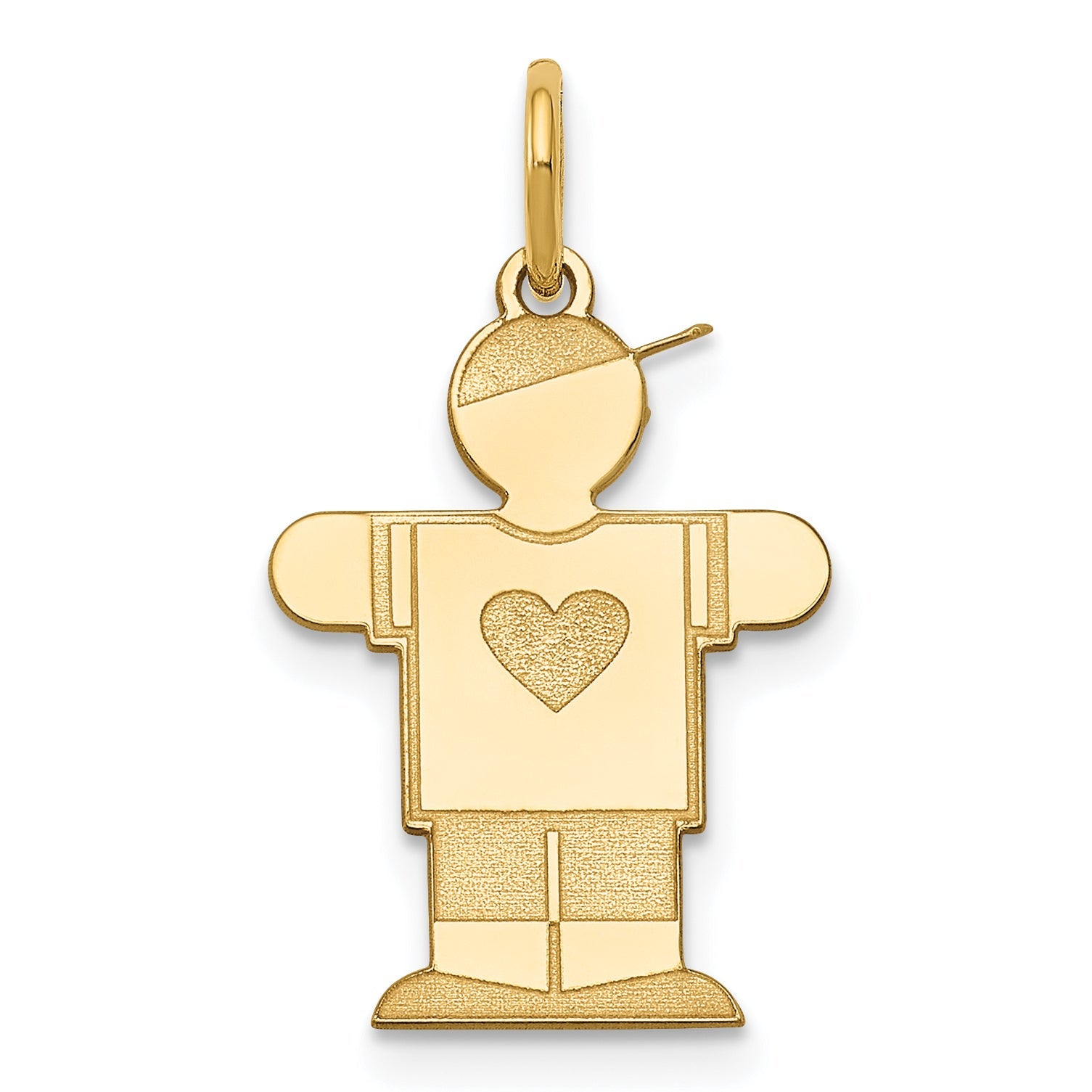 14k Yellow Gold 14k Kid Charm
