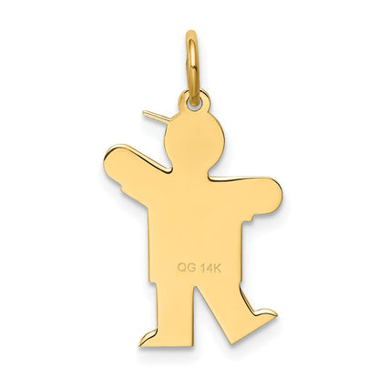 14k Yellow Gold 14k Kid Charm