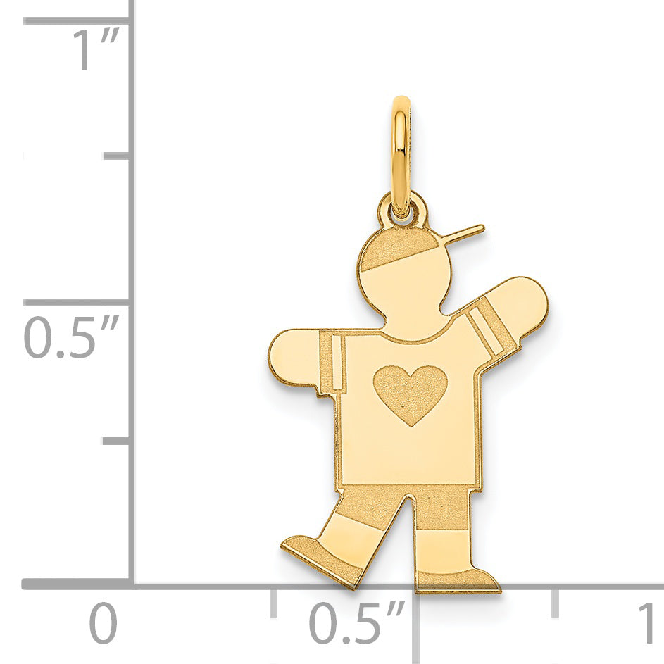 14k Yellow Gold 14k Kid Charm