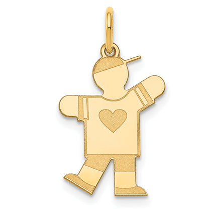 14k Yellow Gold 14k Kid Charm