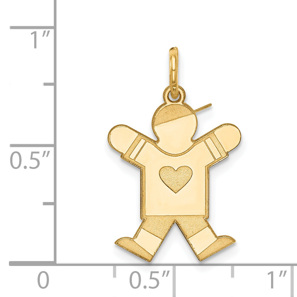 14k Yellow Gold 14k Kid Charm