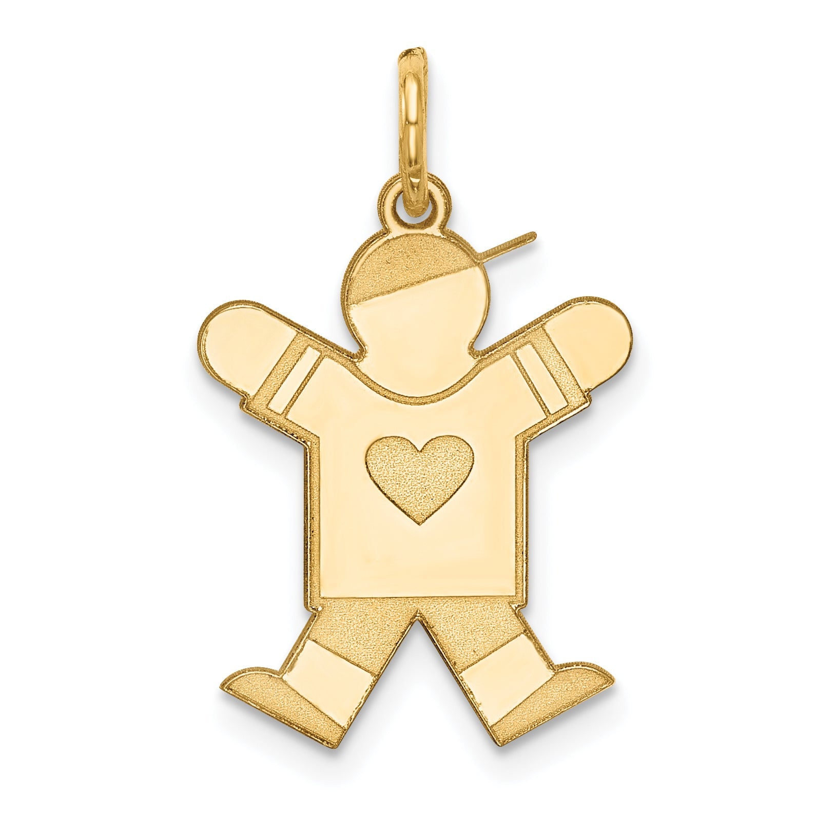 14k Yellow Gold 14k Kid Charm