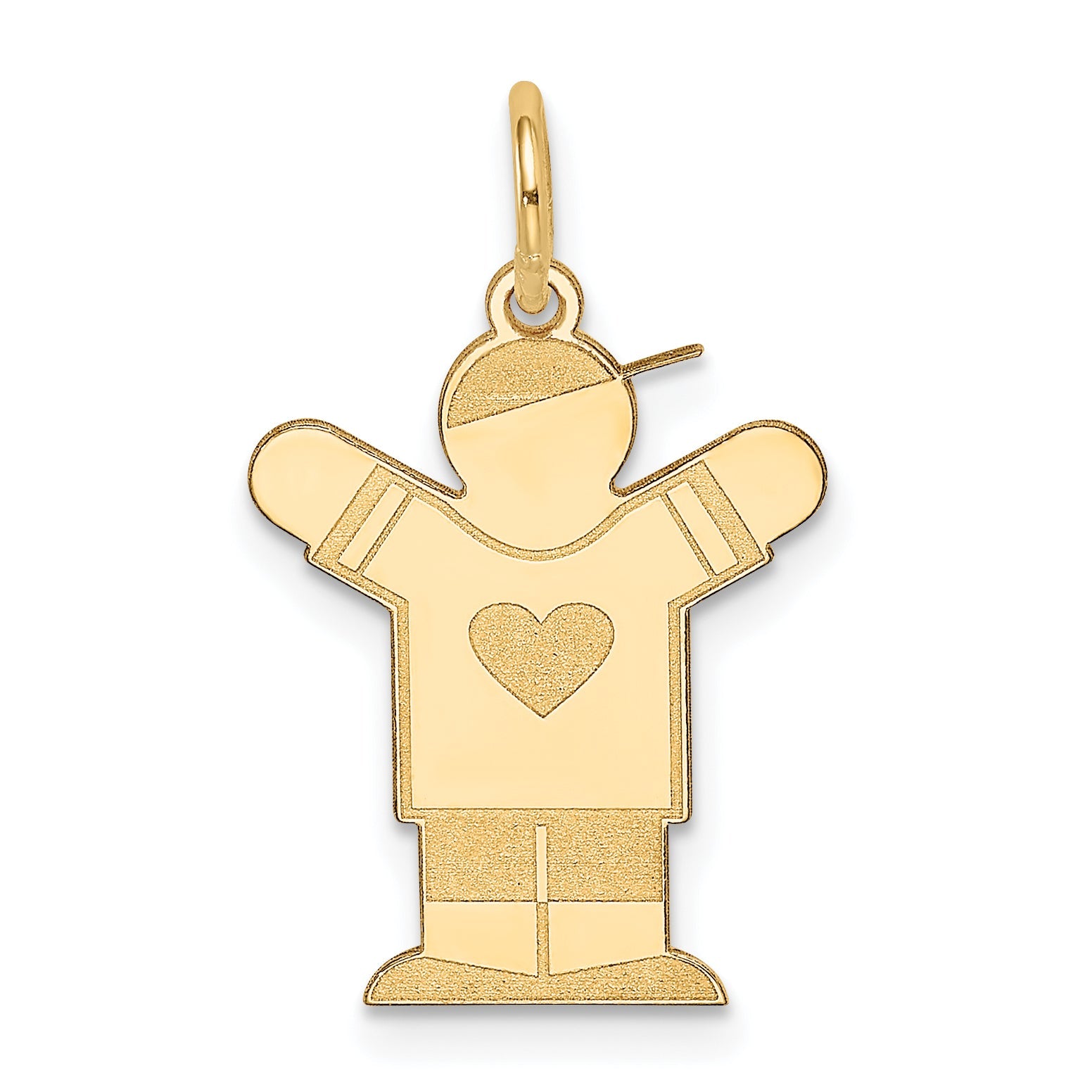 14k Yellow Gold 14k Kid Charm