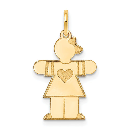 14k Yellow Gold 14k Kid Charm