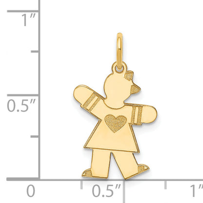 14k Yellow Gold 14k Kid Charm