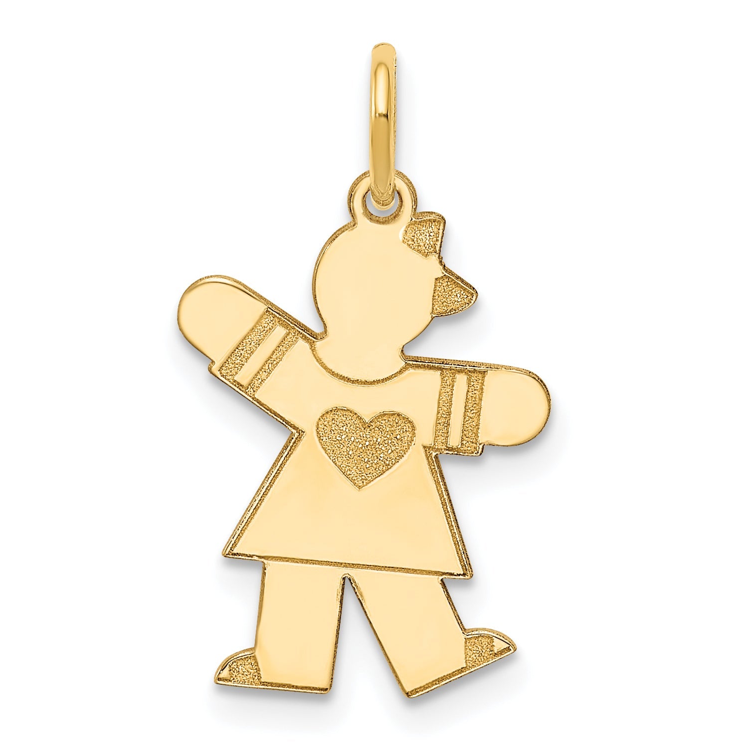 14k Yellow Gold 14k Kid Charm