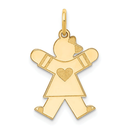 14k Yellow Gold 14k Kid Charm