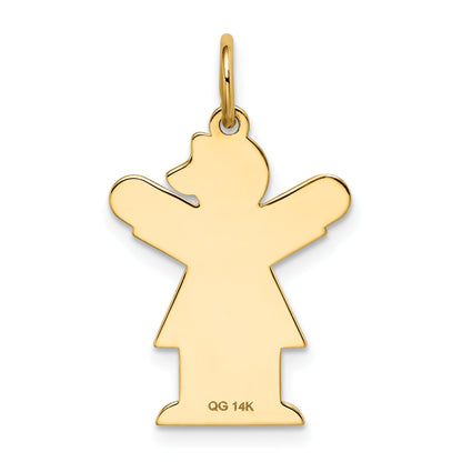 14k Yellow Gold 14k Kid Charm