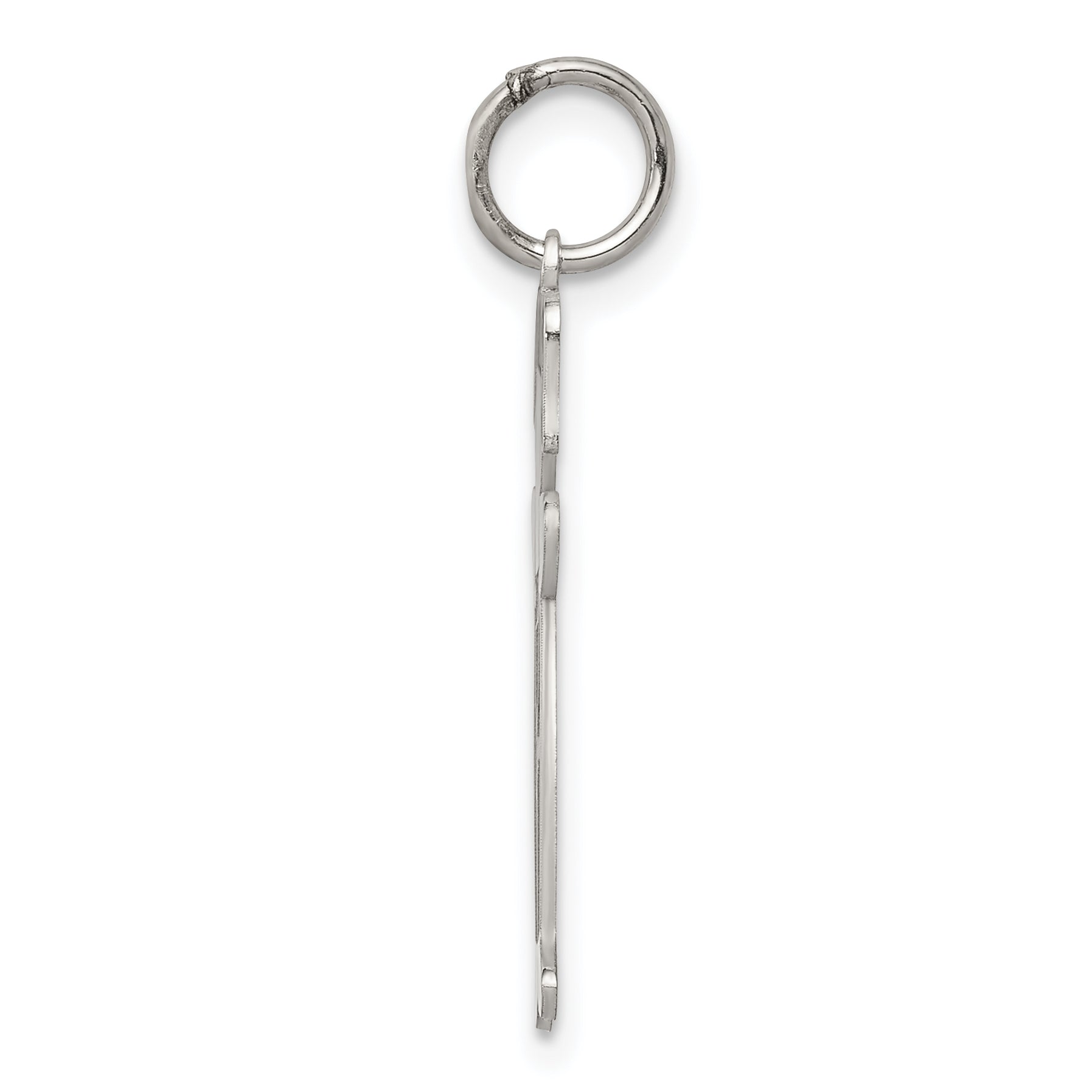 Sterling Silver Rhodium Plated Country Side Cuddle Charm