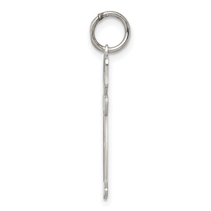 Sterling Silver Rhodium Plated Country Side Cuddle Charm