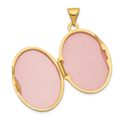 14k Yellow Gold 14k Polished Oval Locket