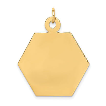 14k Yellow Gold 14k Medical Jewelry Unenameled Pendant