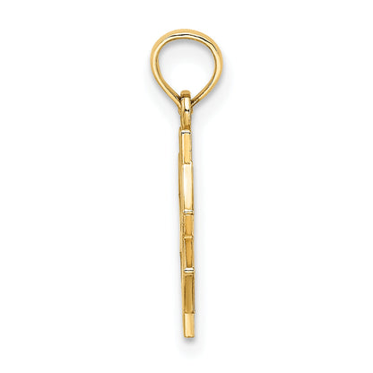 14k Yellow Gold 14k Medical Jewelry Symbol Charm