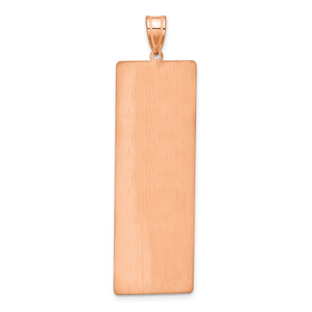 14K Rose Gold 1 Name Family Pendant