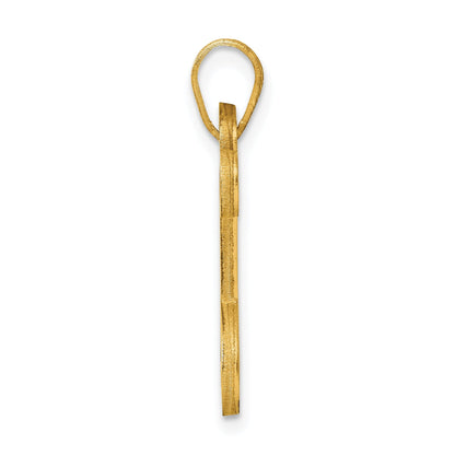 Gold Plated Sterling Silver Letter Y Initial Pendant