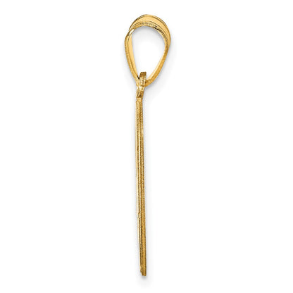 Gold Plated Sterling Silver/Gold Personalized Basketball Pendant