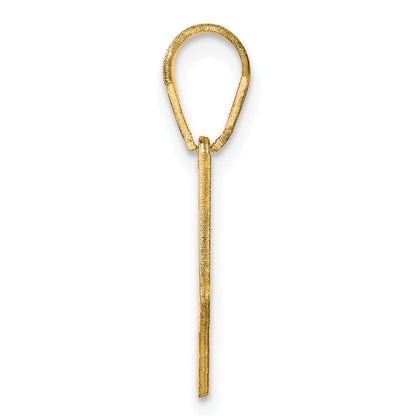 14K Yellow Gold 14Ky Connecticut State Pendant