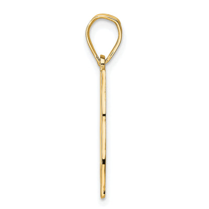 14k Yellow Gold 14KY Florida State Pendant