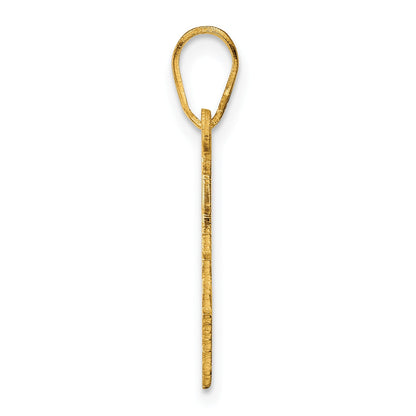 14k Yellow Gold 14KY Georgia State Pendant