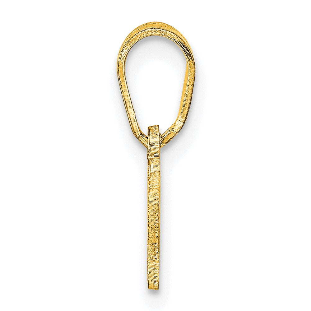 14k Yellow Gold 14KY Hawaii State Pendant