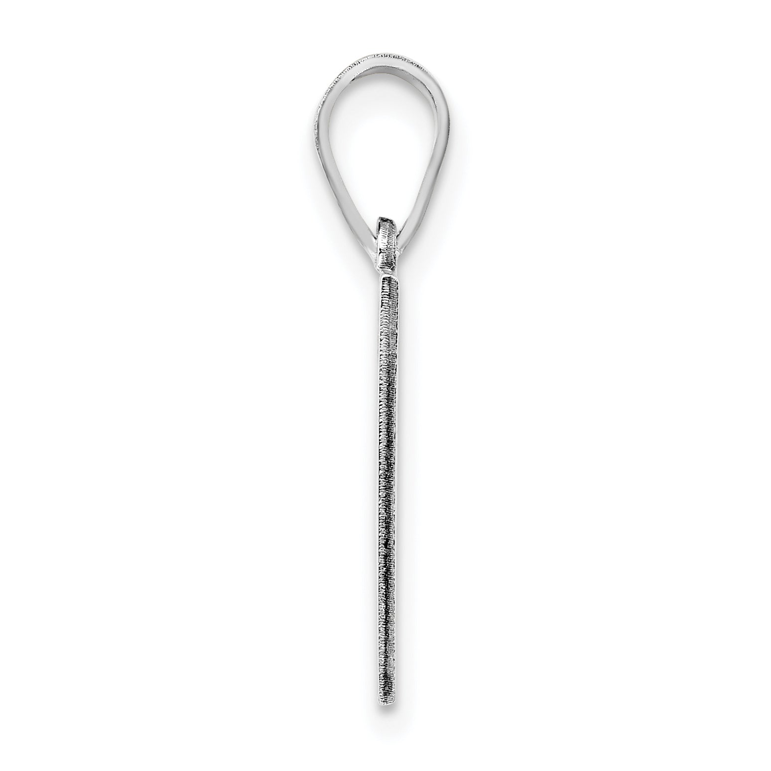 14K White Gold 14Kw Arizona State Pendant