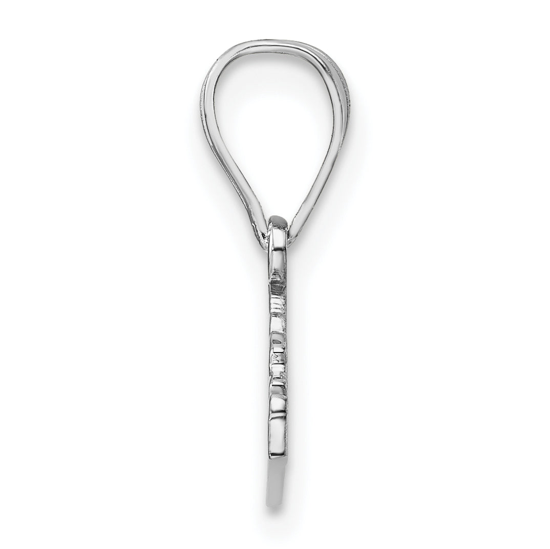 14K White Gold 14Kw Kentucky State Pendant