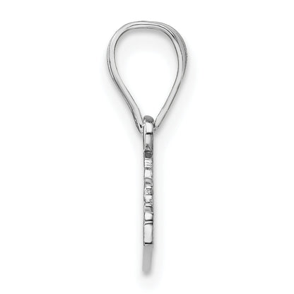 14K White Gold 14Kw Kentucky State Pendant