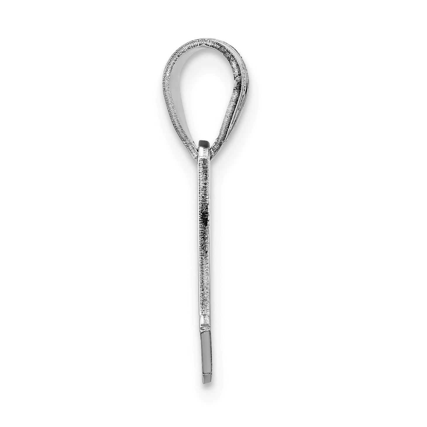 14K White Gold 14Kw Washington State Pendant