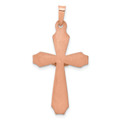 14k Two-tone 14k Two-tone Hollow Crucifix Pendant