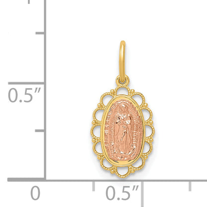 14k Two-tone 14k Two-tone Guadalupe Pendant