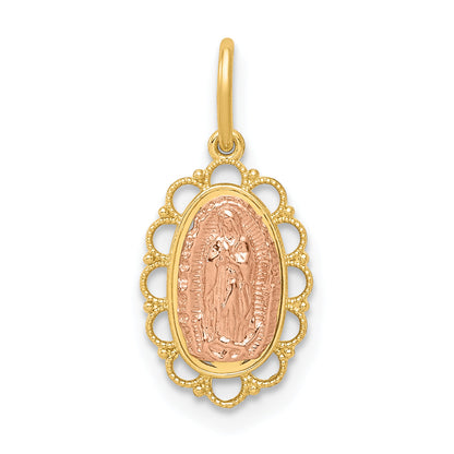14k Two-tone 14k Two-tone Guadalupe Pendant