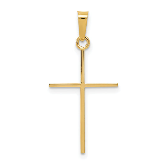 14k Yellow Gold 14k Cross Pendant