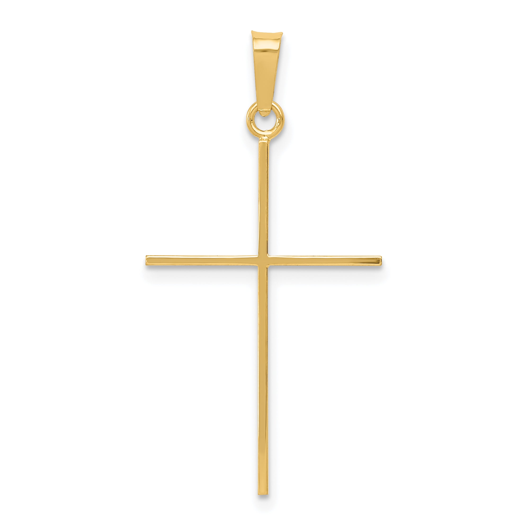 14k Yellow Gold 14k Cross Pendant