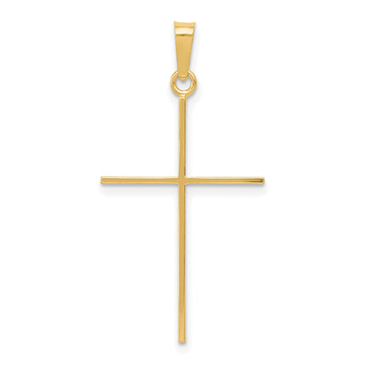 14k Yellow Gold 14k Cross Pendant