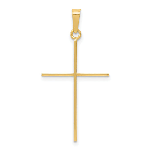 14k Yellow Gold 14k Cross Pendant