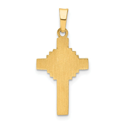 14k Yellow Gold 14k Polished Celtic Cross Pendant