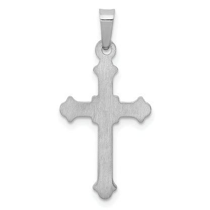 14k White Gold 14k White Gold Polished Cross Pendant