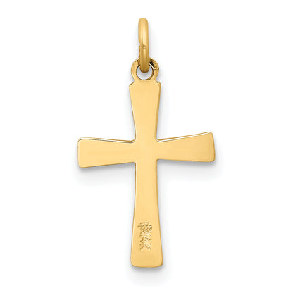 14k Yellow Gold 14k Cross Charm