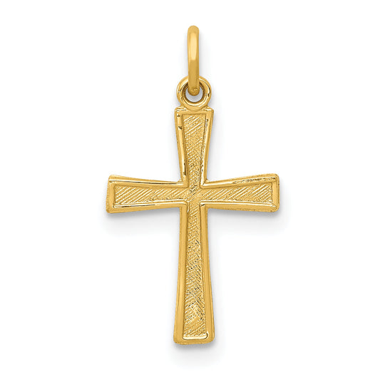 14k Yellow Gold 14k Cross Charm