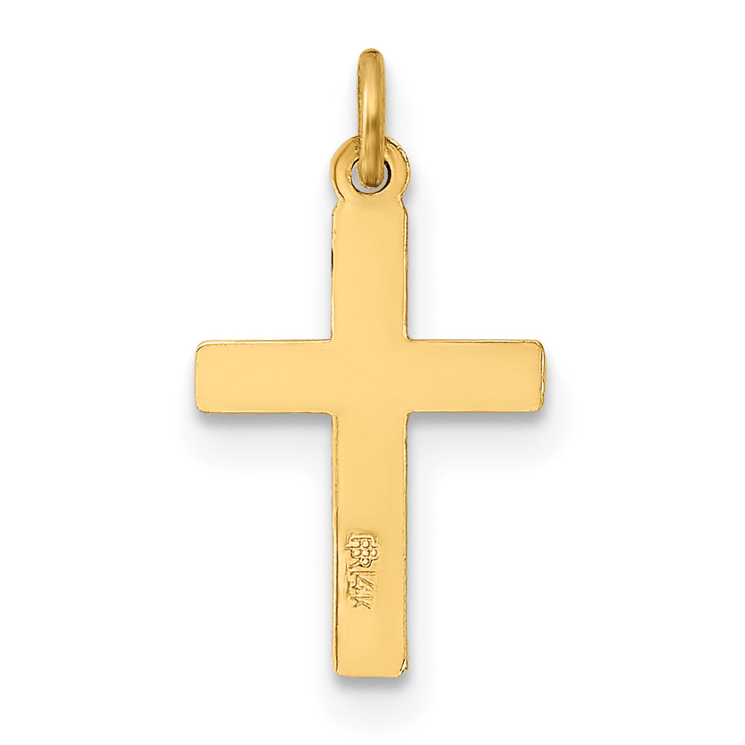14k Yellow Gold 14k Small Cross Charm