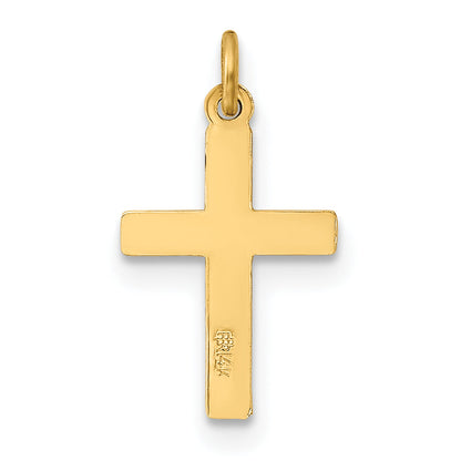 14k Yellow Gold 14k Small Cross Charm