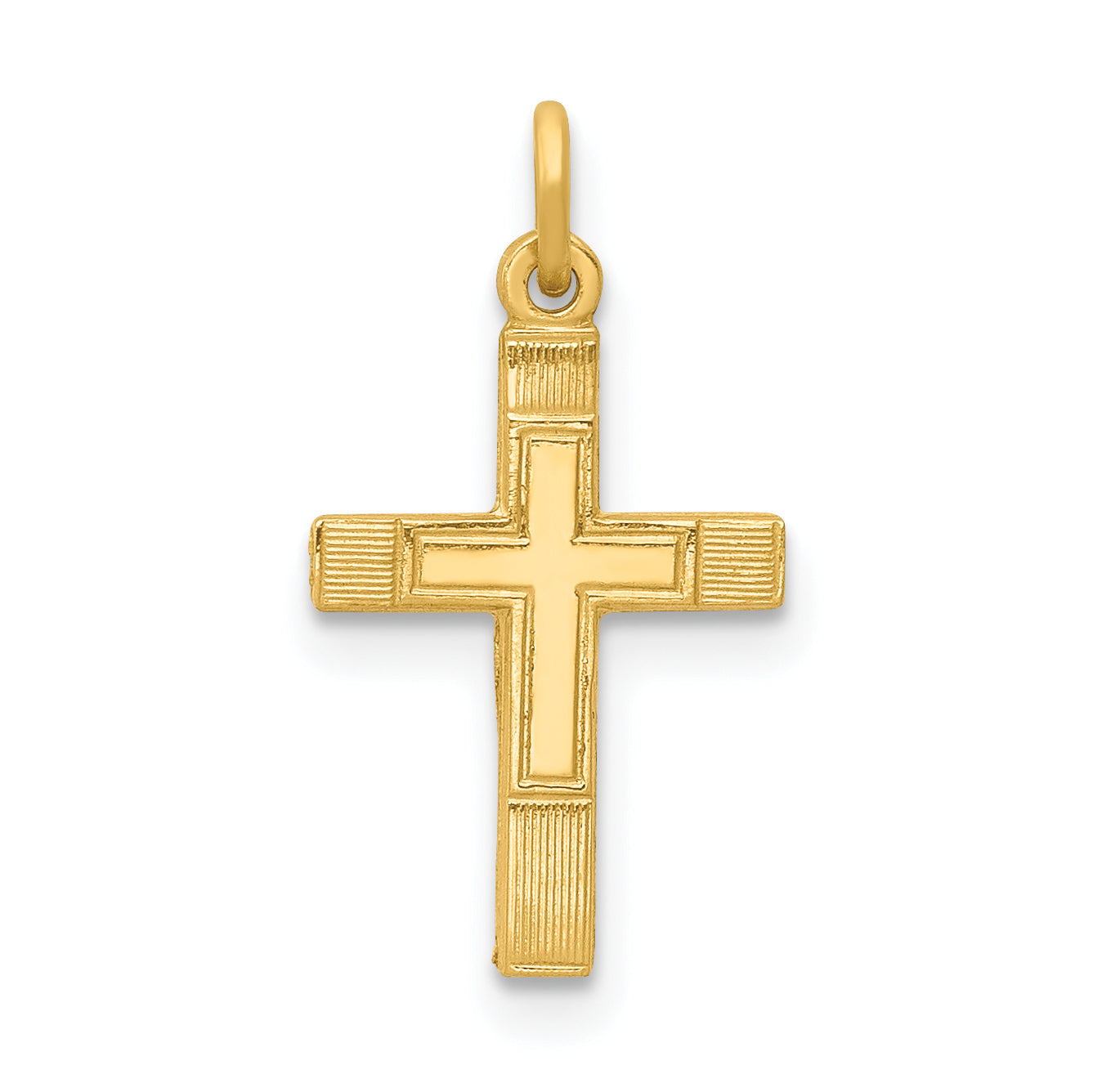 14k Yellow Gold 14k Small Cross Charm