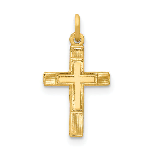 14k Yellow Gold 14k Small Cross Charm