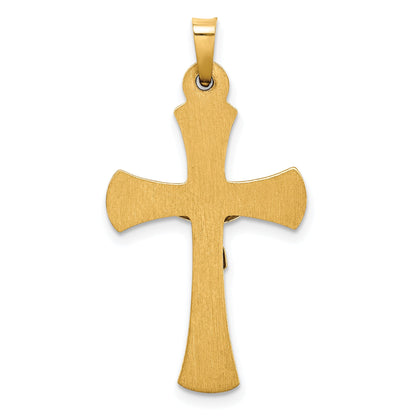 14k Two-tone 14k Two-tone INRI Hollow Crucifix Pendant