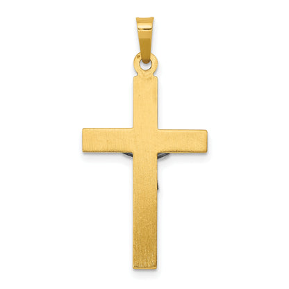 14k Two-tone 14k Two-tone INRI Hollow Crucifix Pendant