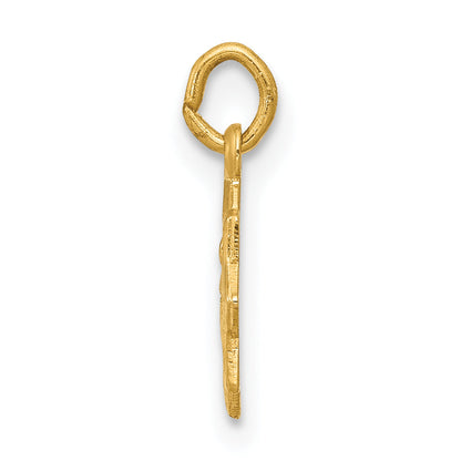 14k Yellow Gold 14k Blessed Mary Charm