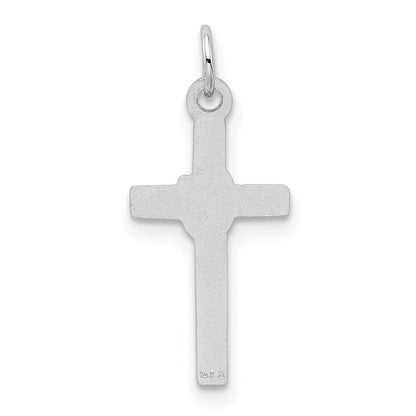 14k White Gold 14k White Gold Cross Charm